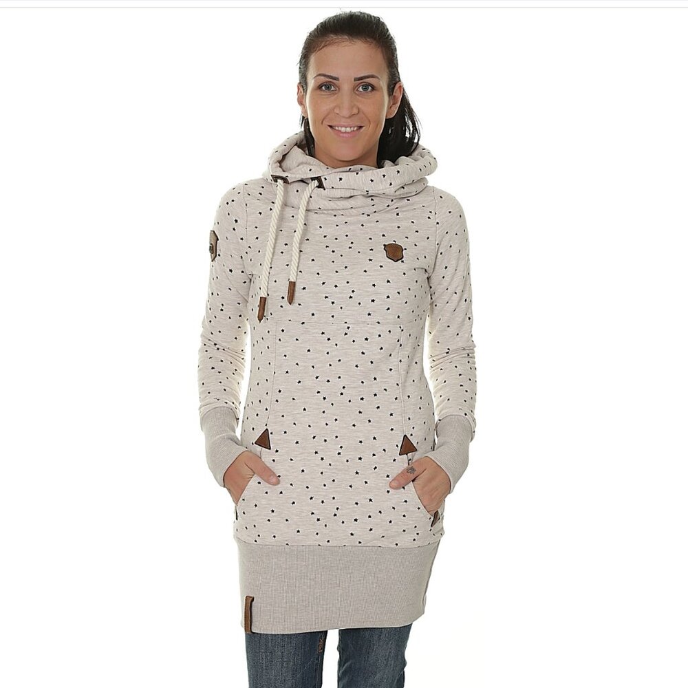 Naketano Long Hoodie/Sweatshirt Mini Dress